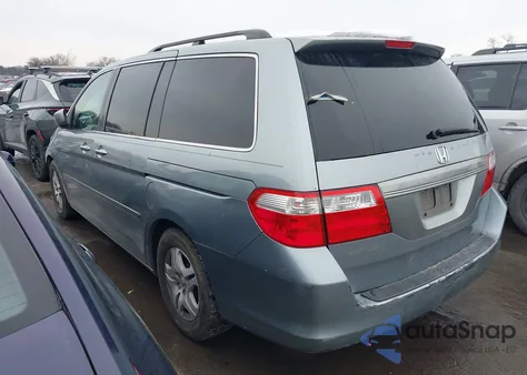 2006 Honda Odyssey Ex-L z USA, uszkodzony, nr VIN 5FNRL38656B103286